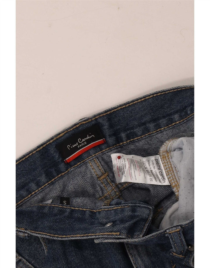 Pierre Cardin Pantalones Cortos De Mezclilla Para Hombre Pequeños W29 Algodón Azul