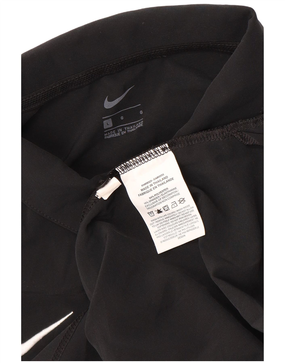 Polo NIKE Hombre Grande Poliéster Negro