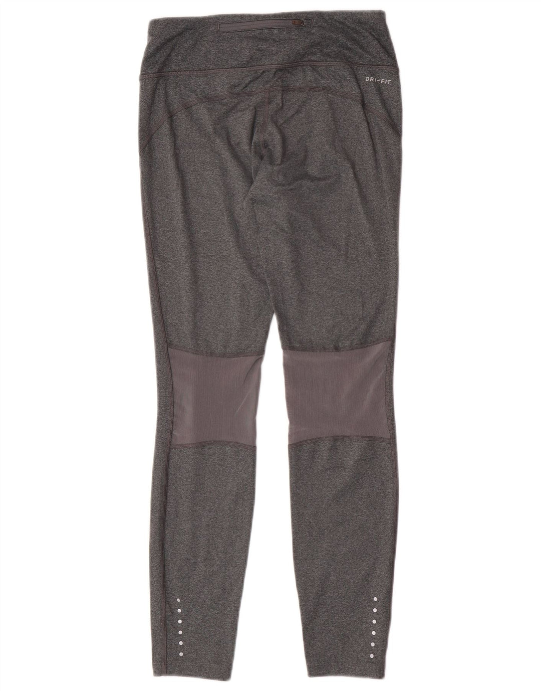 Nike Leggings Dri Fit para mujer UK 10 Pequeño Gris Poliéster