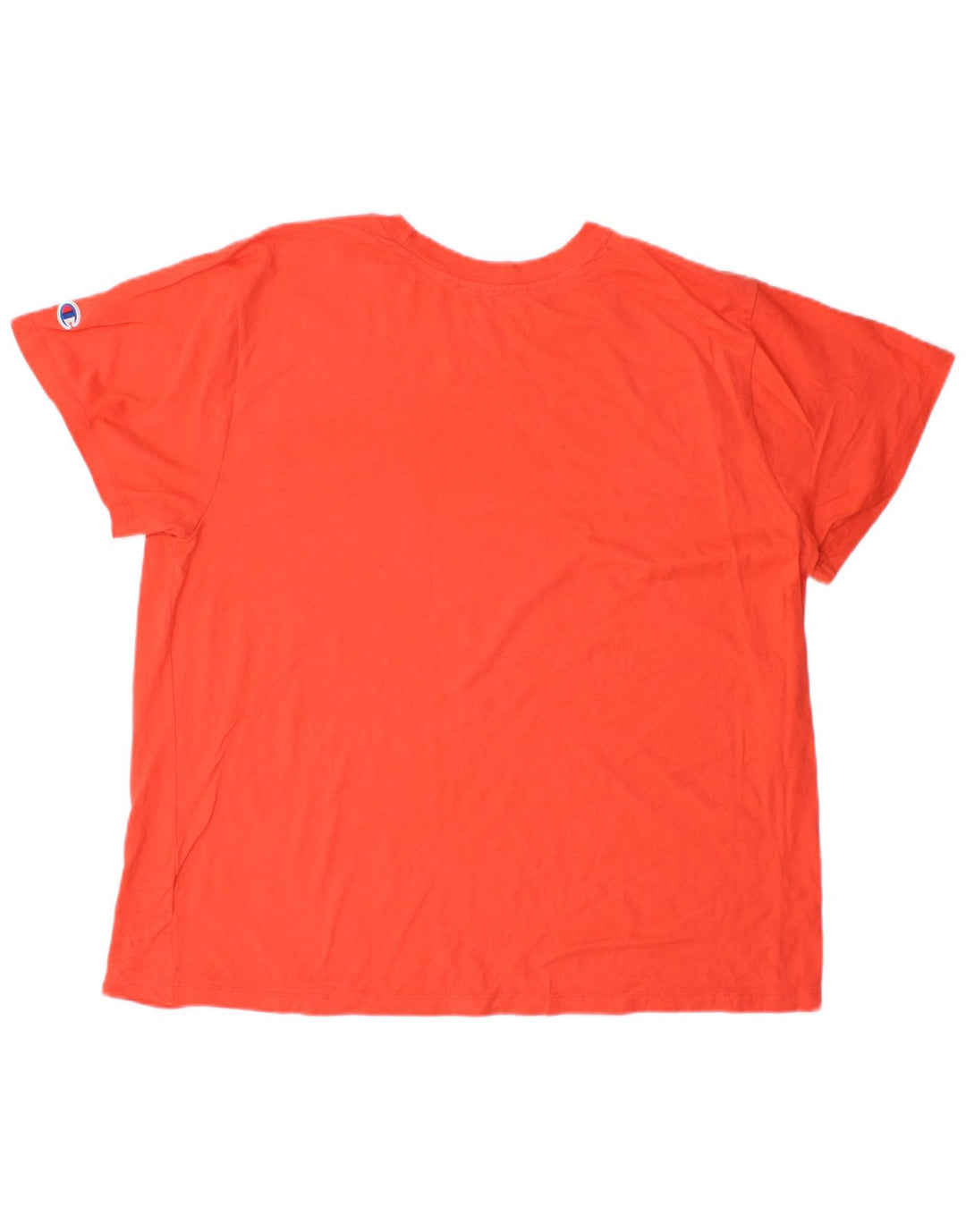 CHAMPION Camiseta gráfica para mujer Top UK 20 2XL Algodón naranja
