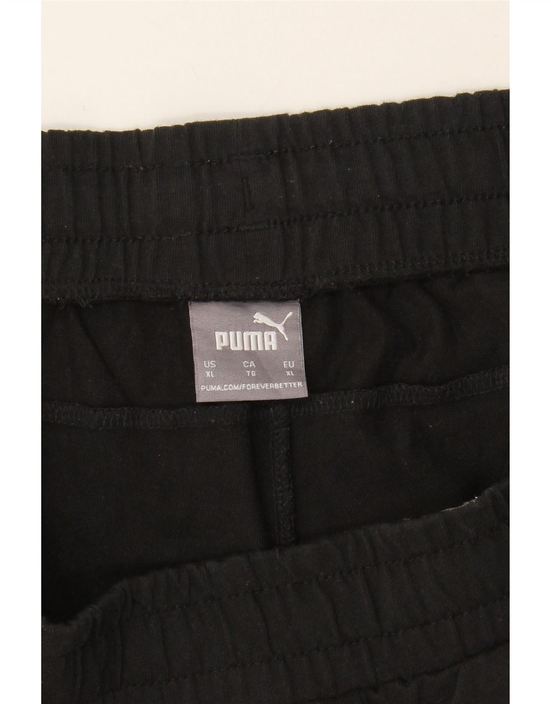 PUMA Mens Sport Shorts XL Black Vintage Puma and Second-Hand Puma from Messina Hembry 