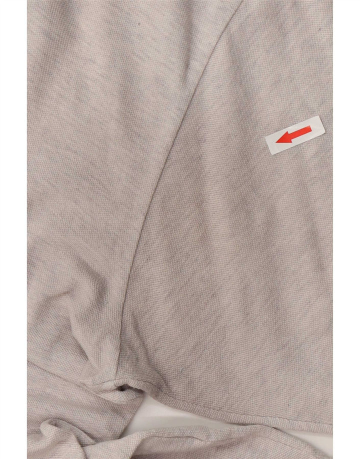 Sergio Tacchini Polo Hombre IT 50 Algodón Gris Medio