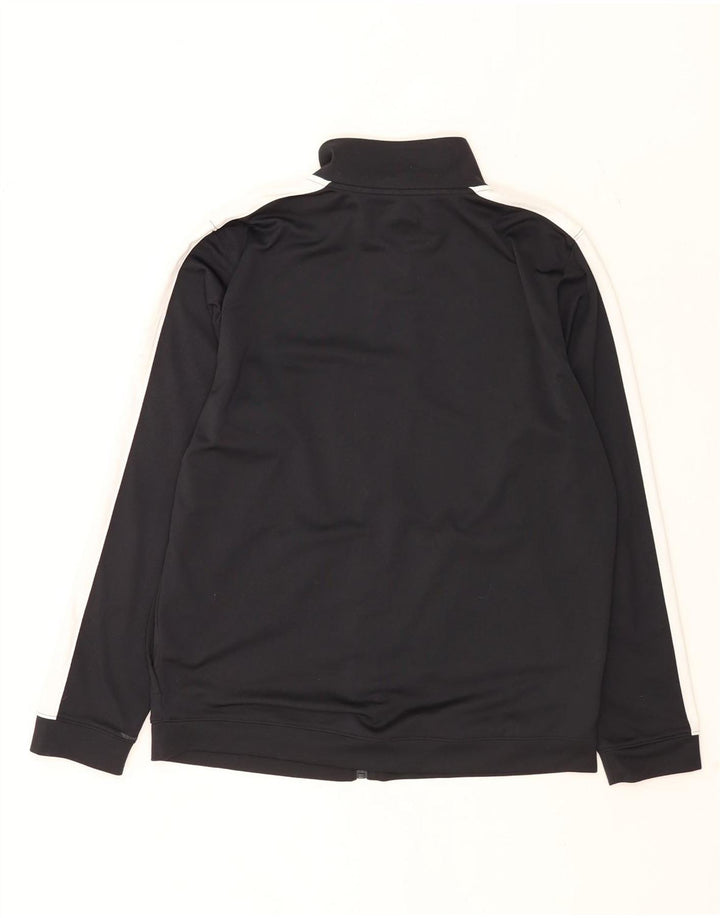 Under Armour Hombre Chándal Top Chaqueta Grande Negro Colorblock Poliéster