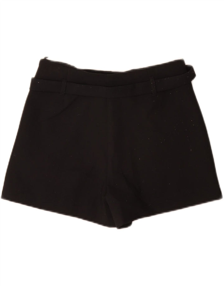 Zara Mujer Shorts Casual XS W24 Negro Poliéster