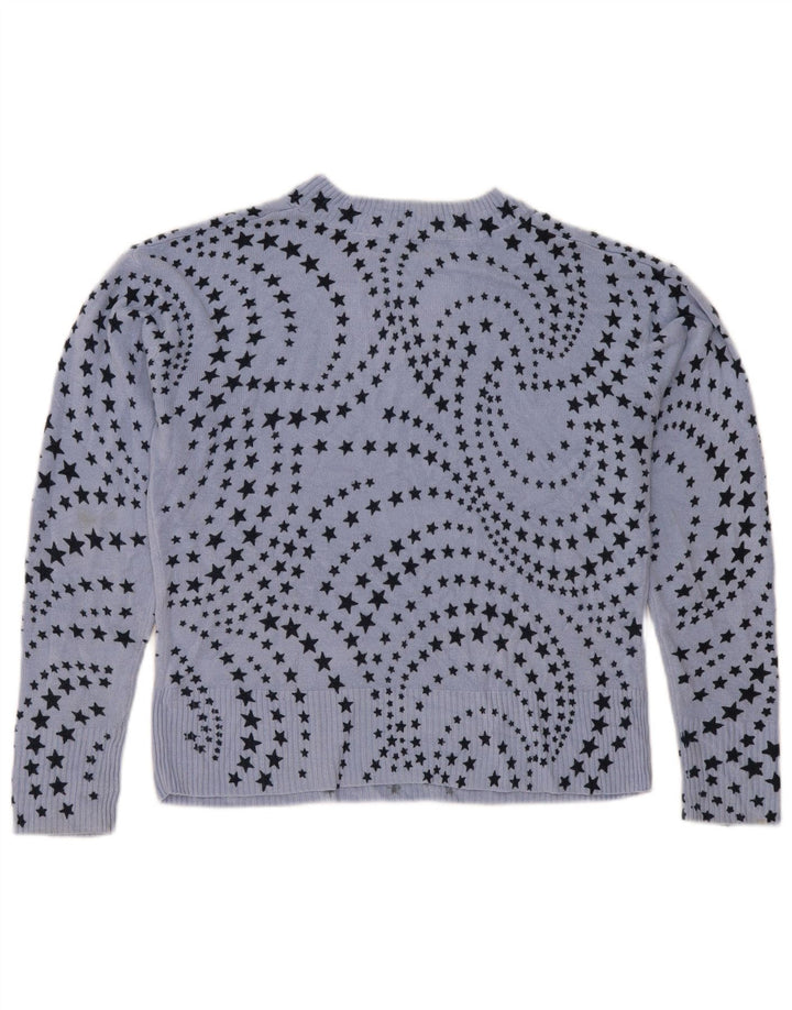 Marks & Spencer Suéter con Cuello en V y patrón Abstracto para Mujer UK 40 Medium