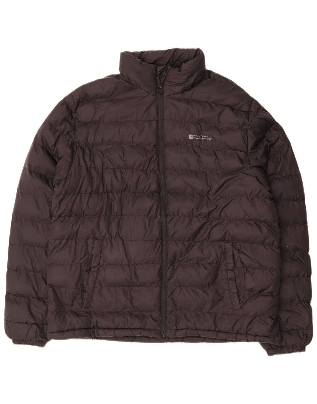 Chaqueta acolchada para hombre Mountain Warehouse UK 42 XL Nylon negro