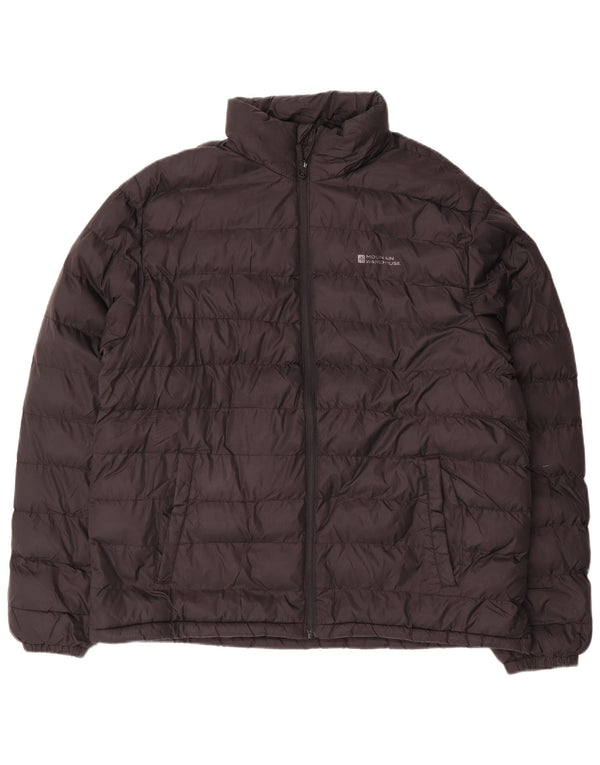 Chaqueta acolchada para hombre Mountain Warehouse UK 42 XL Nylon negro