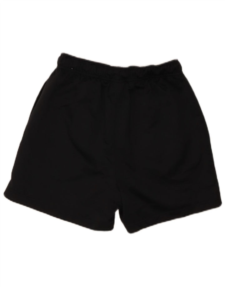 Nike - Pantalones cortos deportivos para hombre, talla pequeña, poliéster negro