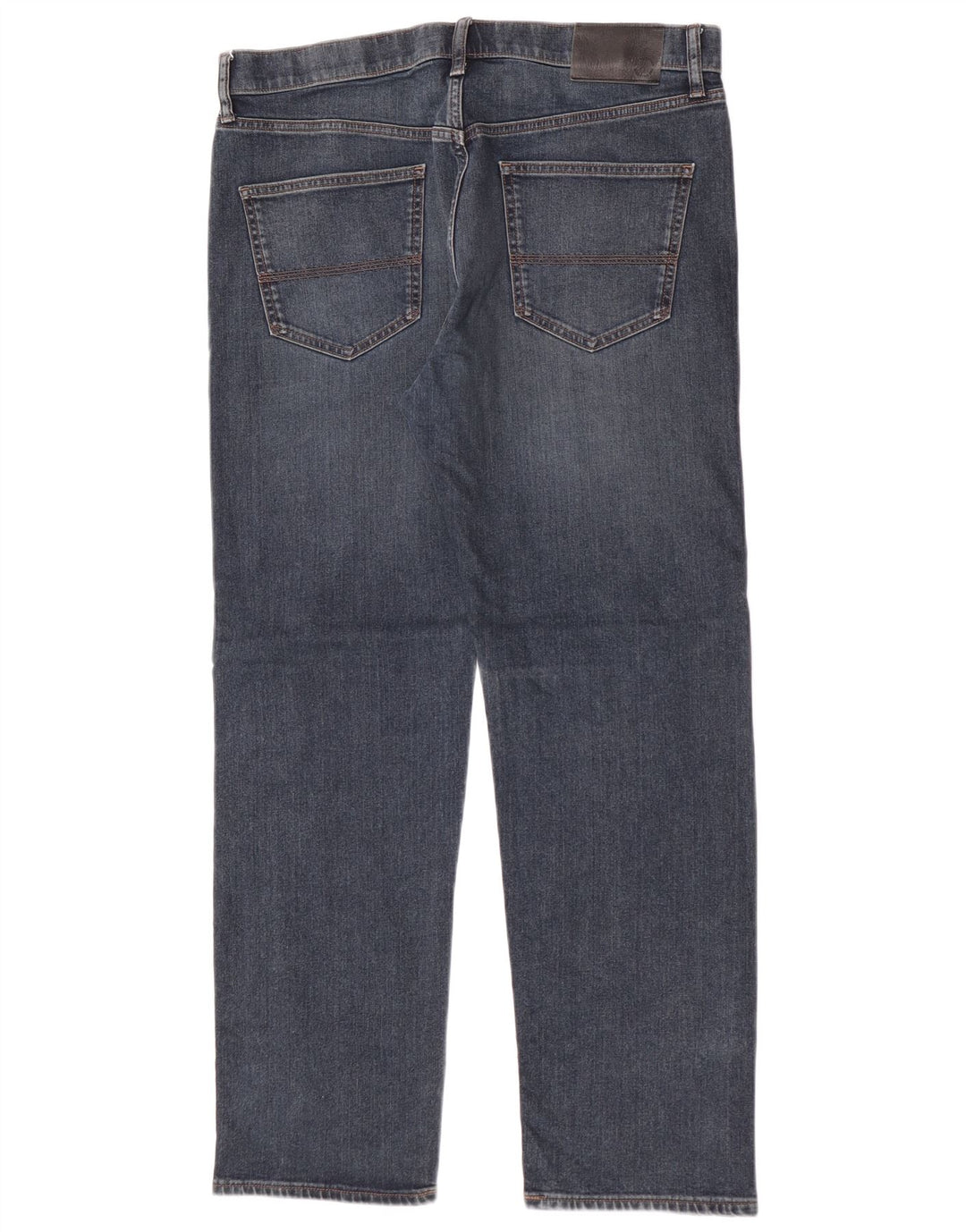Marks & Spencer Vaqueros rectos de corte regular para hombre W36 L31 Algodón azul