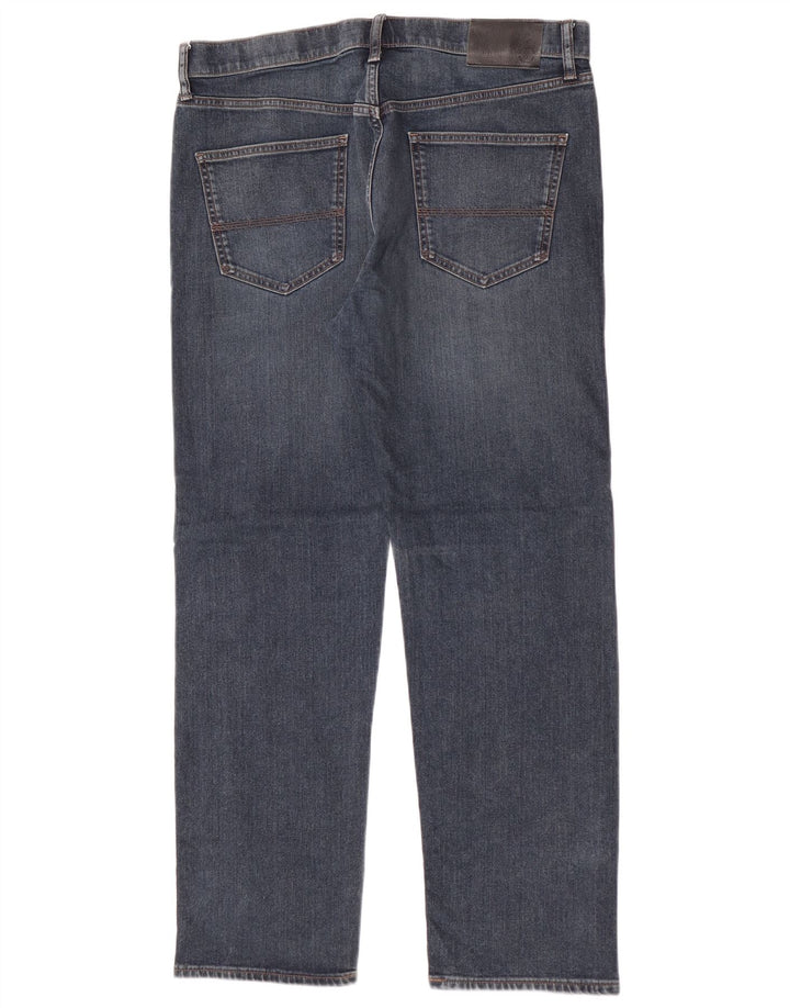 Marks & Spencer Vaqueros rectos de corte regular para hombre W36 L31 Algodón azul