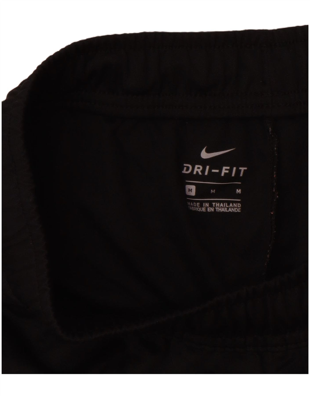Nike Dri Fit Graphic - Pantalones de chándal para mujer, talla M, poliéster negro