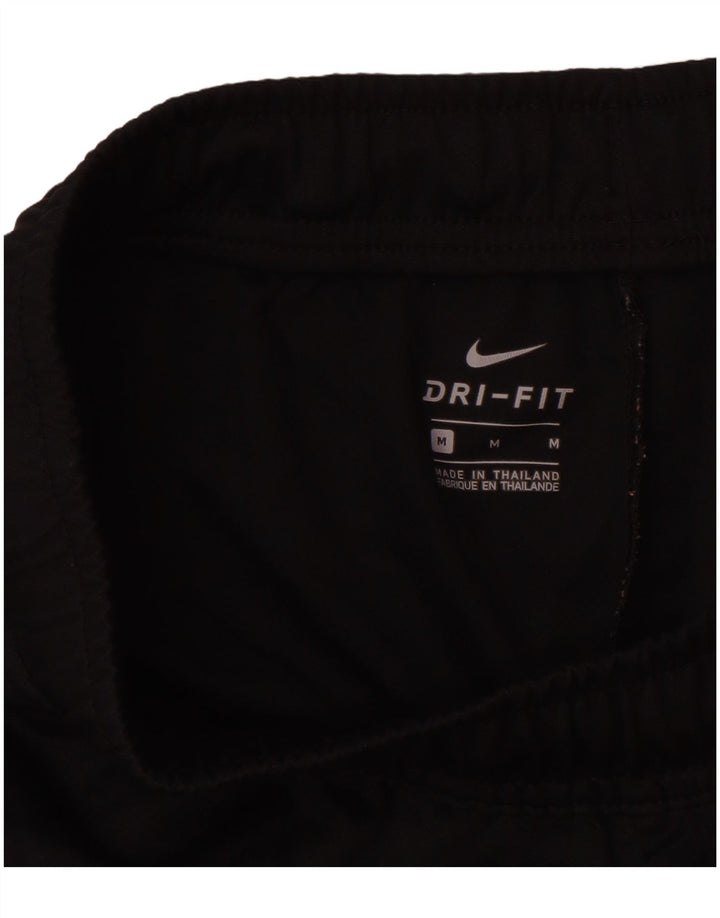 Nike Dri Fit Graphic - Pantalones de chándal para mujer, talla M, poliéster negro
