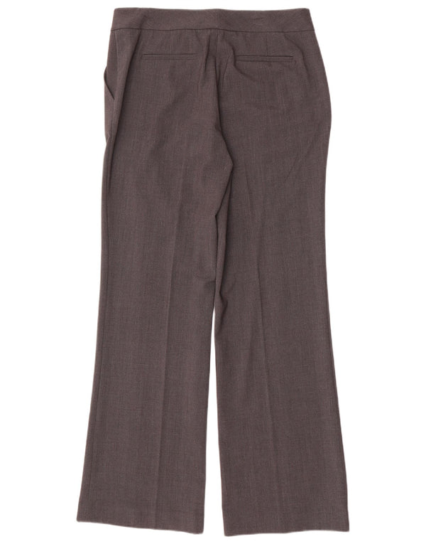 Calvin Klein Pantalones de traje de ajuste clásico para mujer US 6 Small W32 L32 Gris