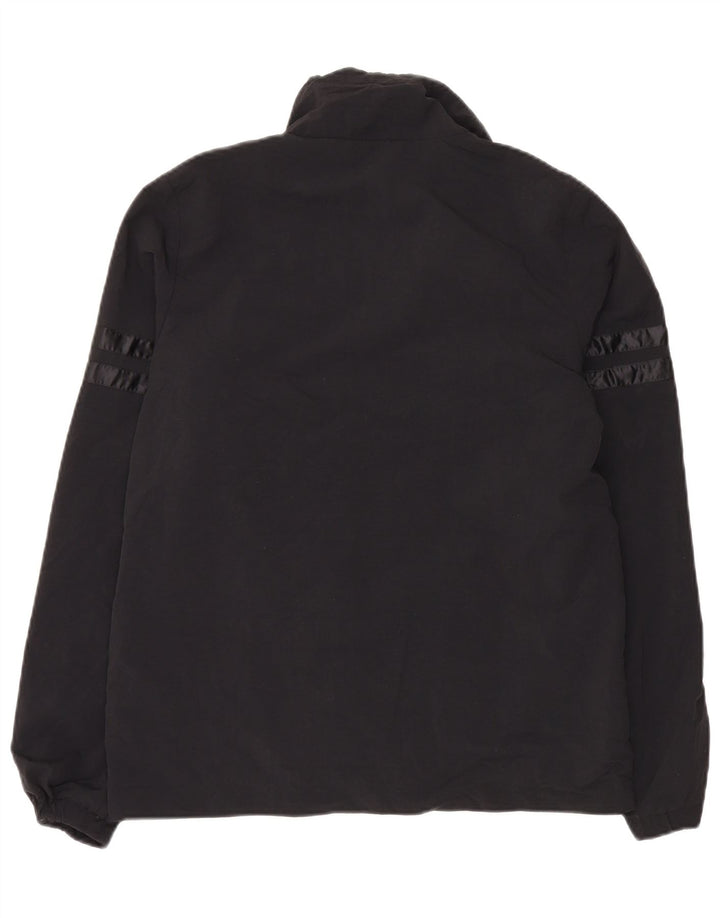 ELLESSE Chaqueta de chándal extragrande para mujer UK 10 Small Black