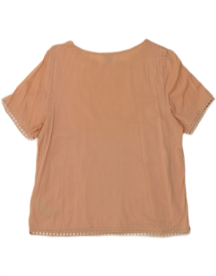 J. Crew Blusa para mujer Top UK 44 Medio Rosa Floral