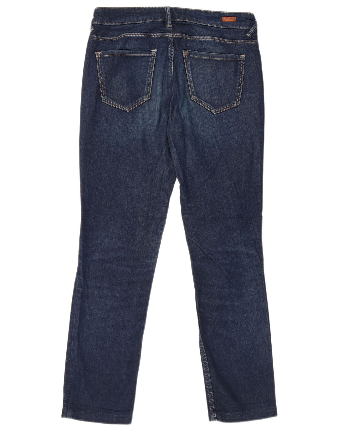 Massimo Dutti Vaqueros Slim Mujer EU 36 XS W26 L26 Azul