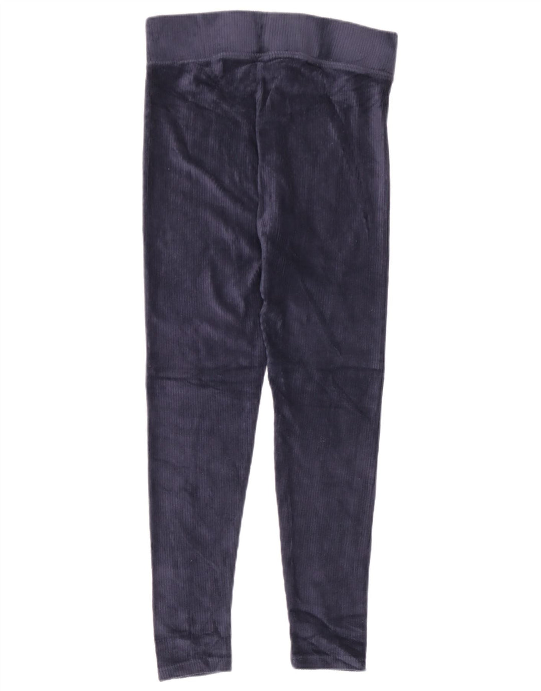 Marks & Spencer Leggings de terciopelo para mujer UK 40 Mediano Azul marino Algodón