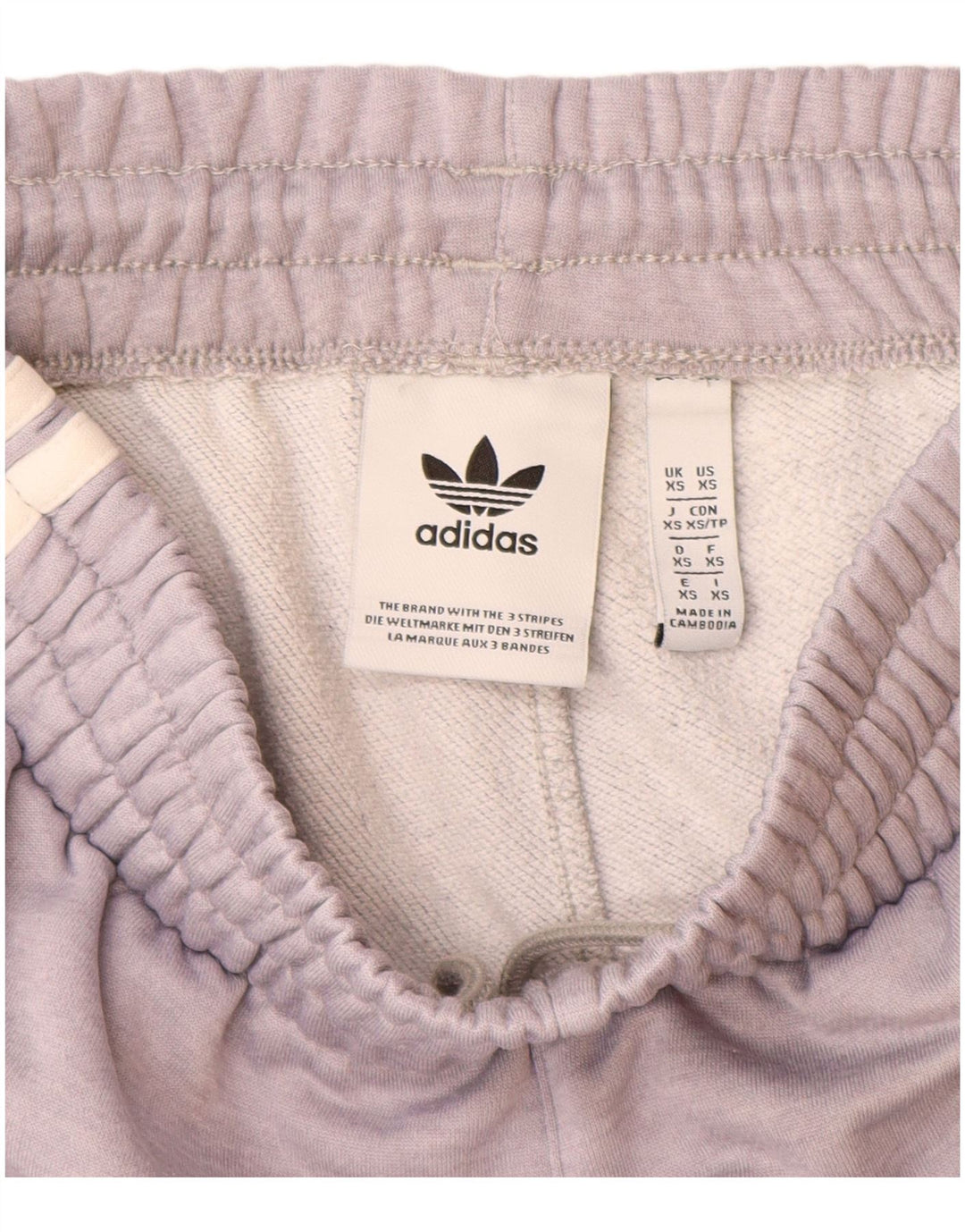Adidas Pantalones cortos deportivos para hombre XS Púrpura Poliéster
