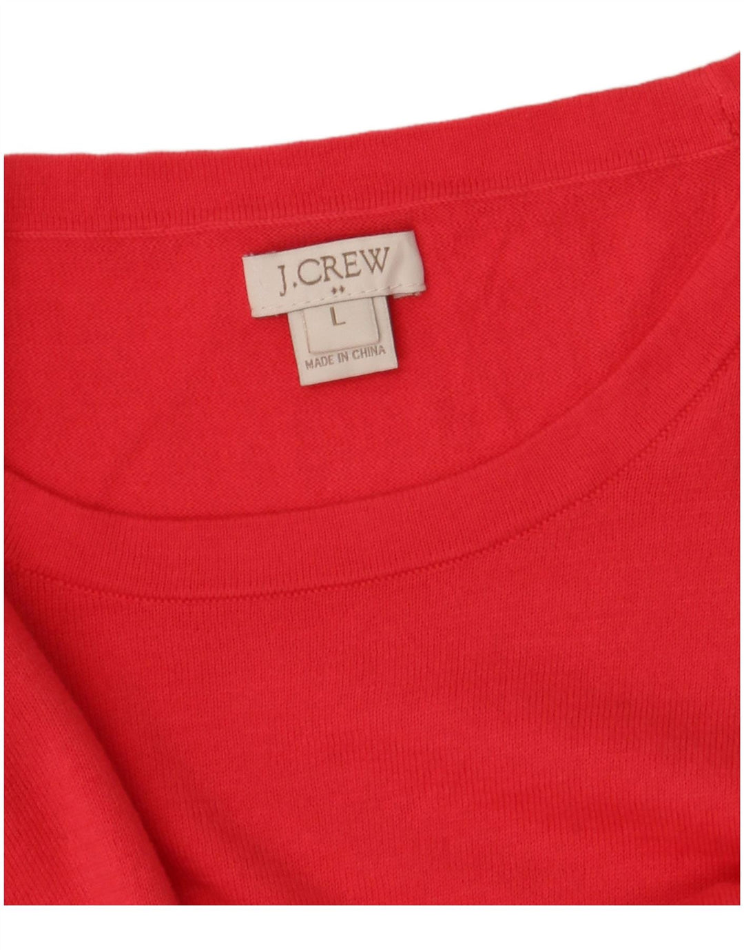 J. Crew Suéter tipo jersey con cuello barco para mujer, talla 40, talla grande, color rosa