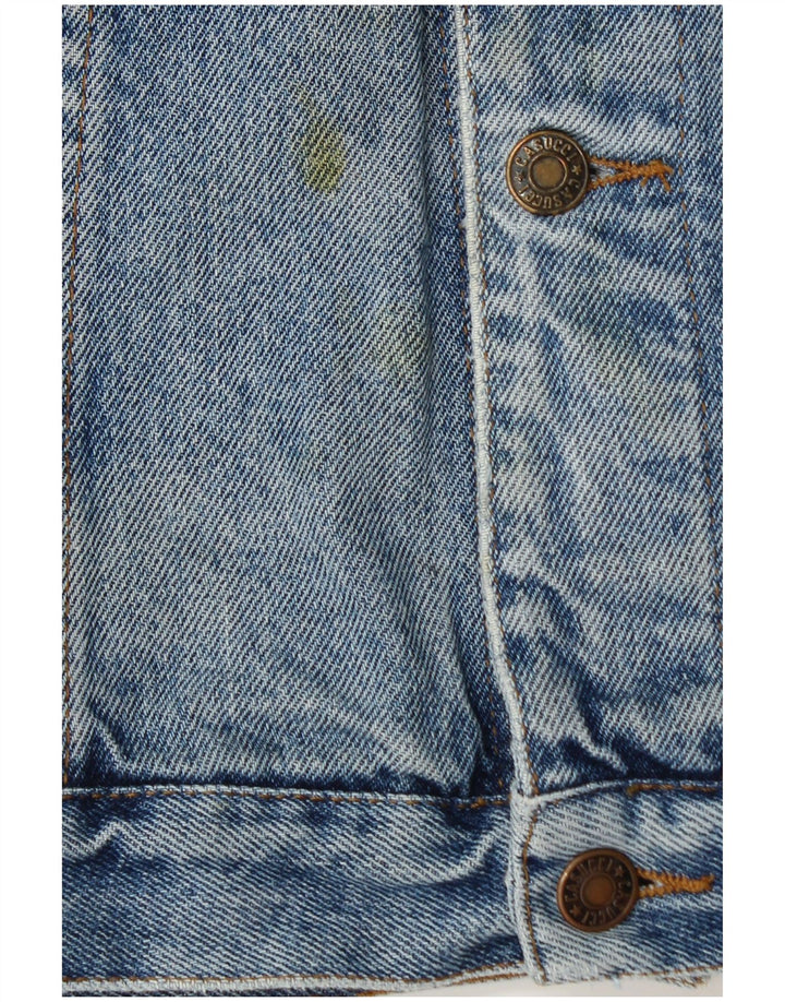 Casucci Chaqueta vaquera para hombre UK 42 XL Azul