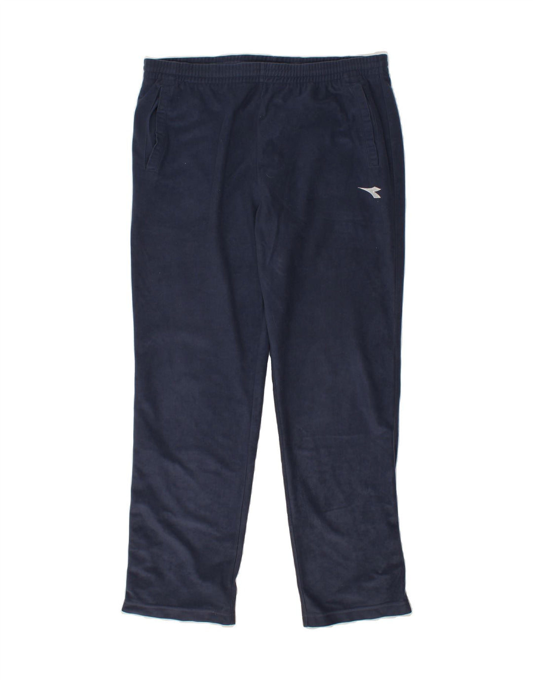 DIADORA Mens Tracksuit Trousers Large Navy Blue Polyester Vintage Diadora and Second-Hand Diadora from Messina Hembry 