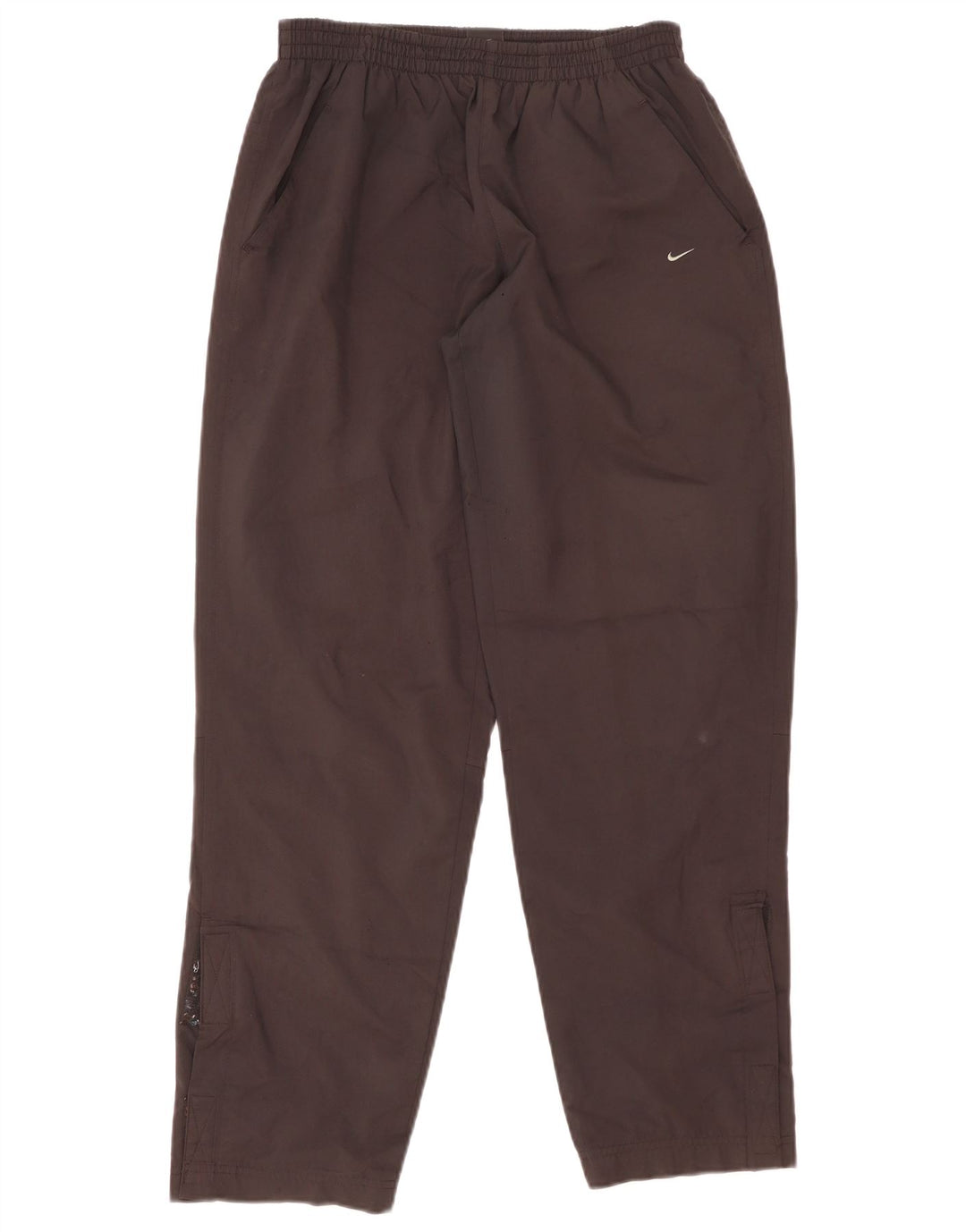 Nike Pantalones de chándal para hombre UK 36/38 Small Negro Poliéster
