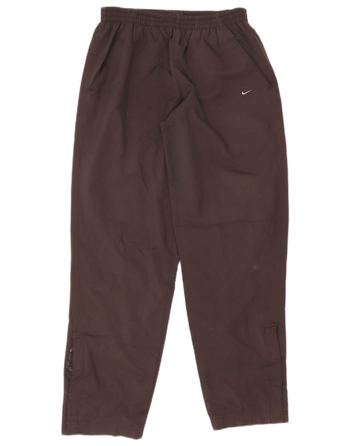 Nike Pantalones de chándal para hombre UK 36/38 Small Negro Poliéster