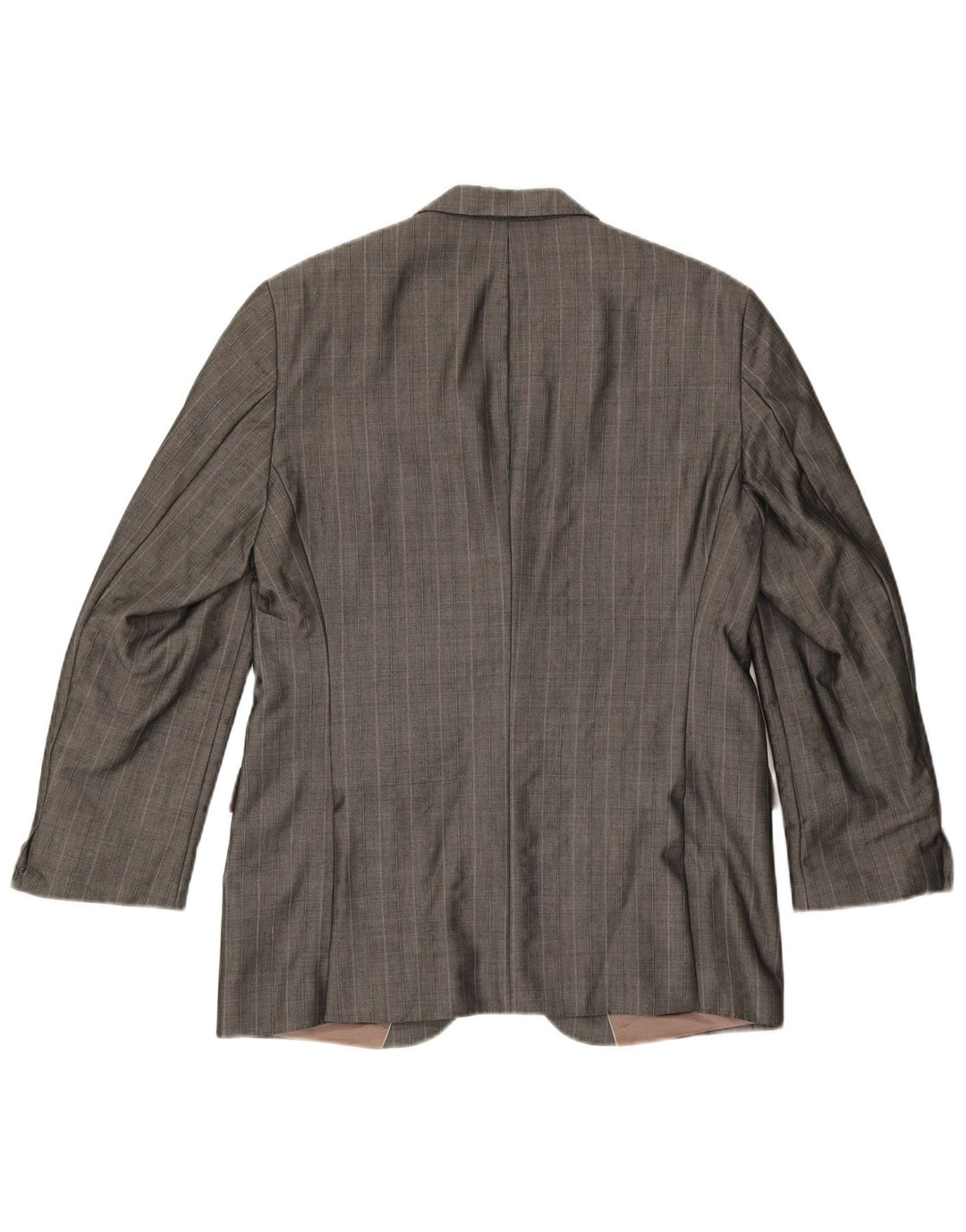 Hugo Boss Chaqueta tipo blazer de 2 botones para hombre EU 48 Viscosa gris medio a rayas