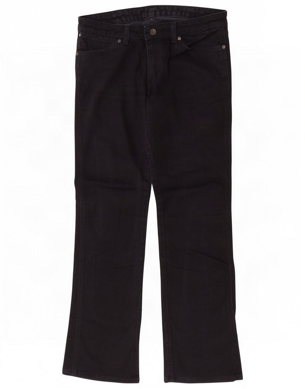 Vaqueros Wrangler Mujer Iris Rectos W30 L30 Algodón Negro