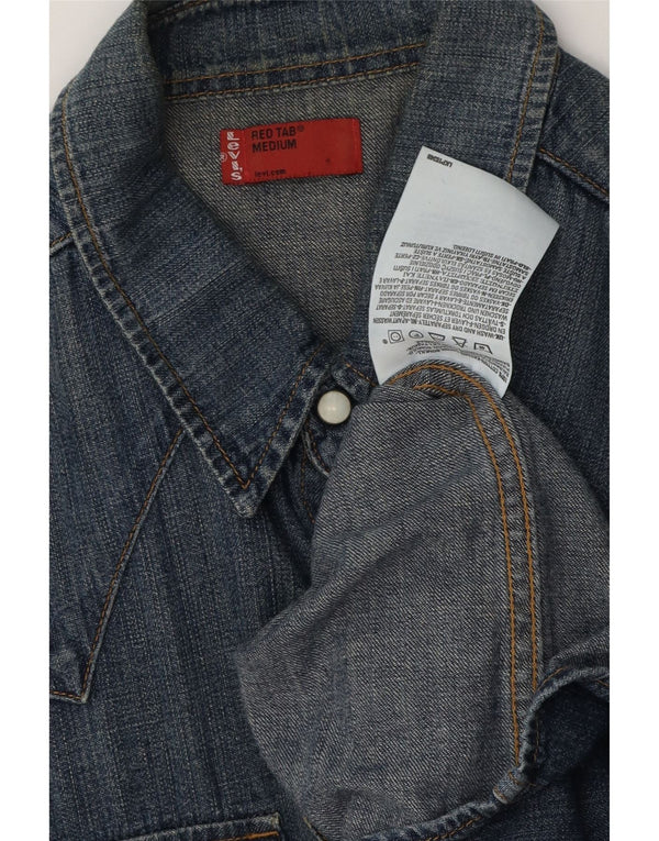 LEVI'S Camisa Vaquera De Algodón Azul Medio Hombre