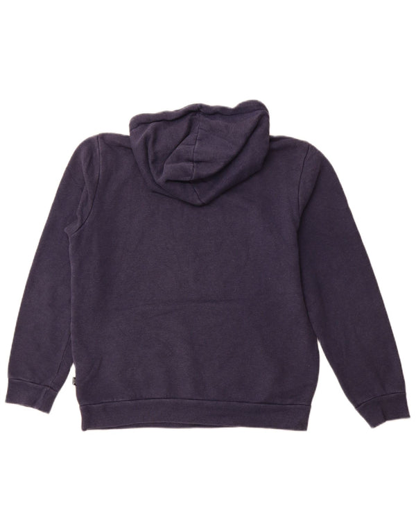 Puma Hombre Graphic Sudadera con capucha Jumper Small Azul Marino Algodón