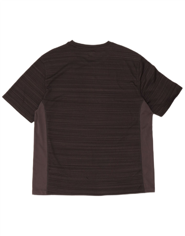 Fila Camiseta ajustada para hombre Top 2XL Gris Colorblock Poliéster