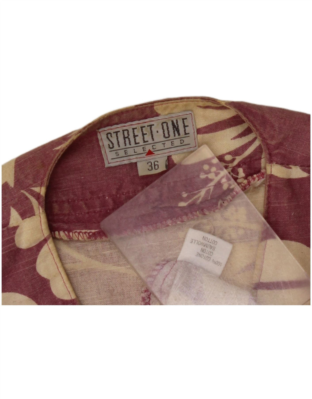 STREET ONE Chaqueta corta para mujer EU 36 Algodón floral rosa pequeño