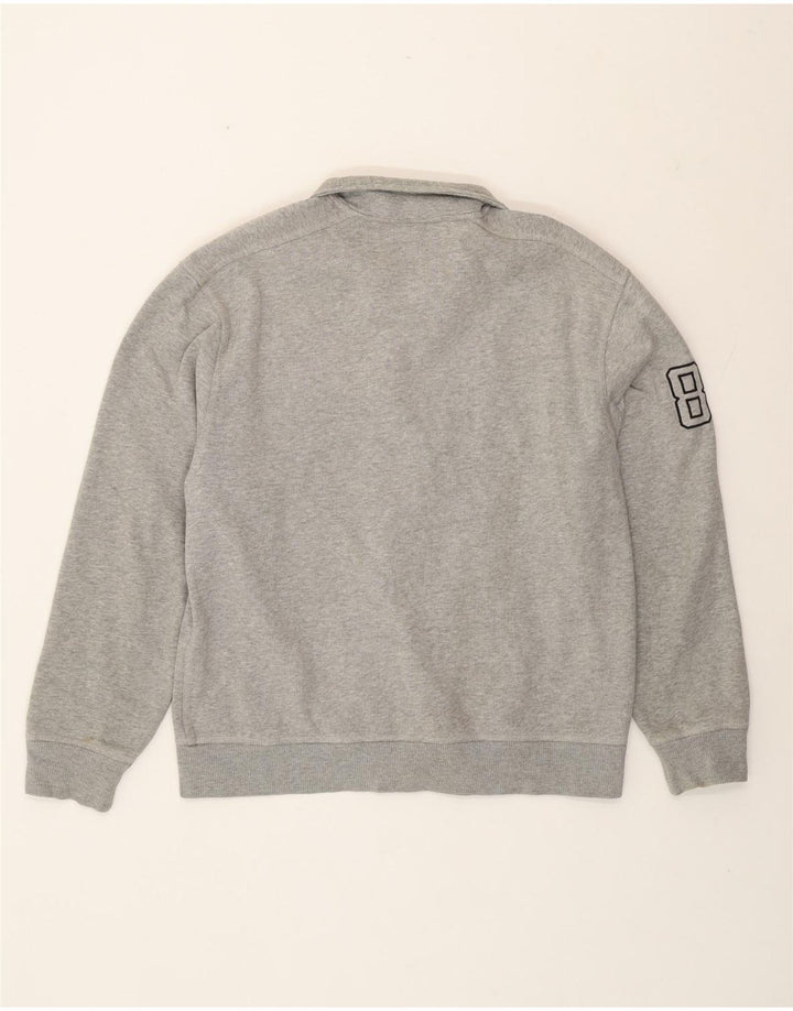 Dkny Chaqueta De Chándal Con Gráfico Para Hombre Algodón Gris Medio