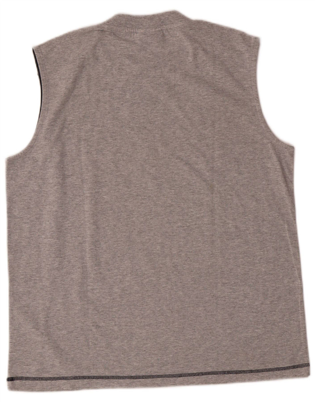 Reebok Camiseta sin mangas gráfica para hombre XS Algodón gris