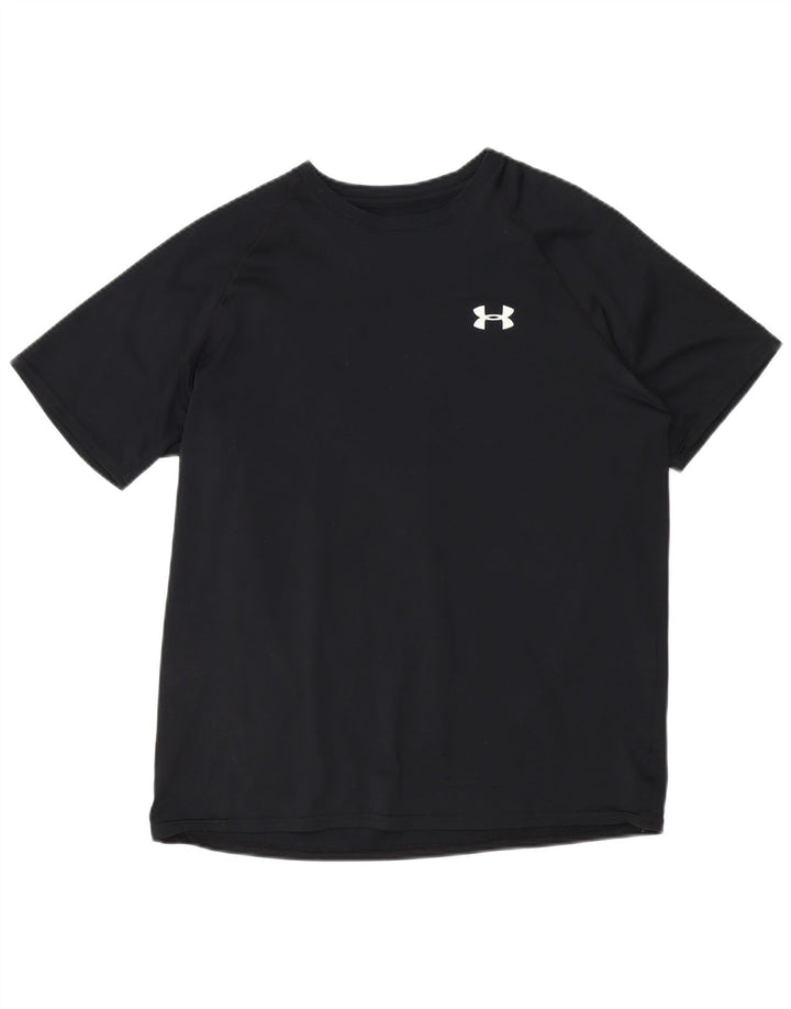Camiseta Under Armour Heat Gear para hombre, talla mediana, negra