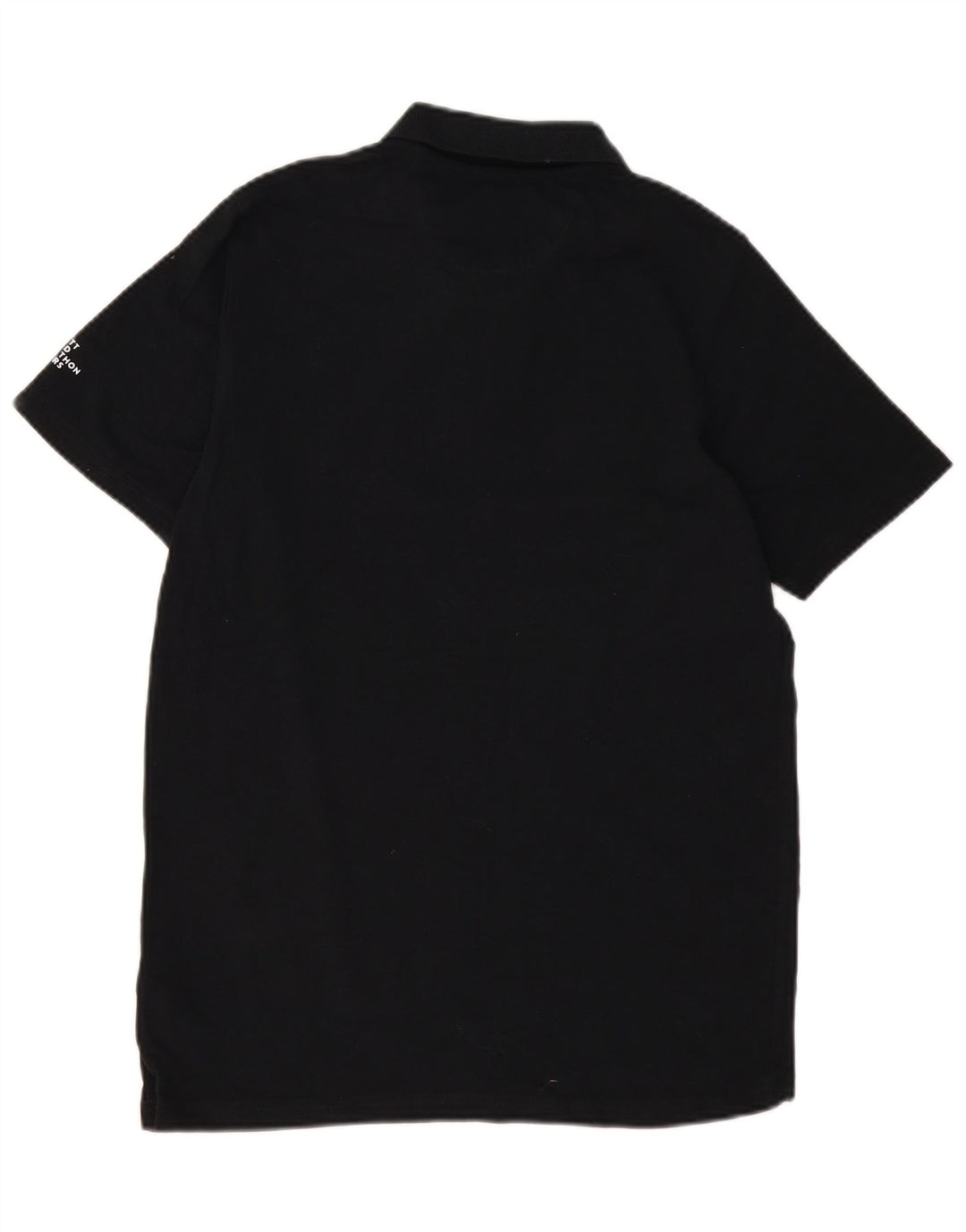 New Balance Polo gráfico para hombre de algodón negro mediano