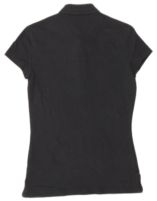 CALVIN KLEIN JEANS Polo para mujer UK 8 Small Algodón negro