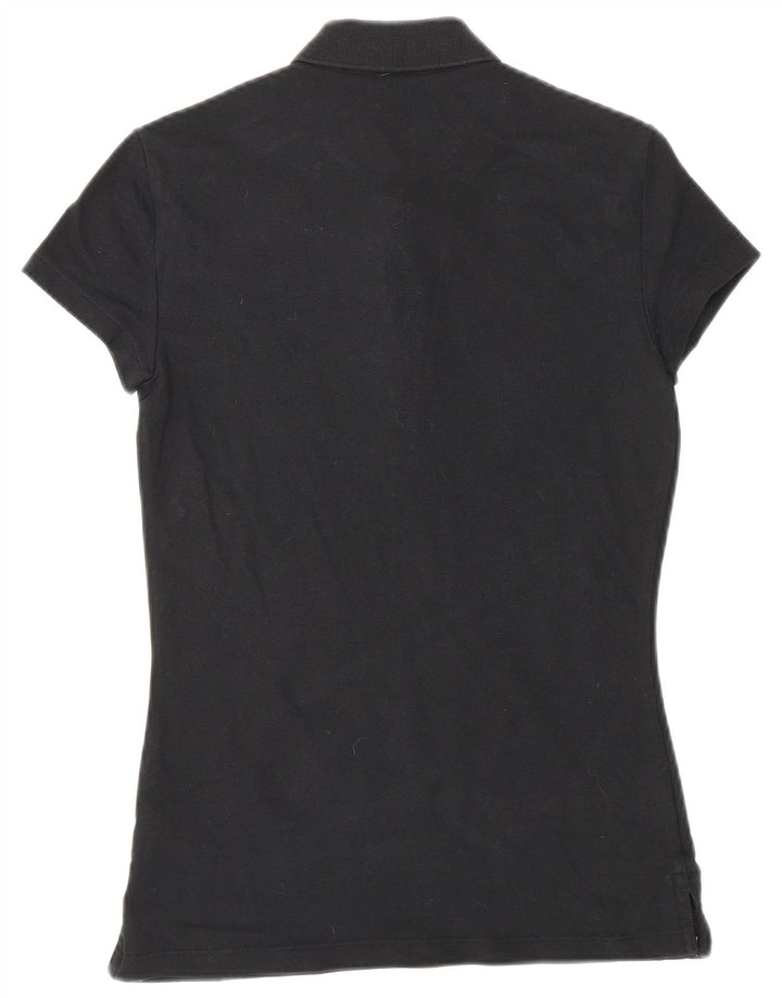 CALVIN KLEIN JEANS Polo para mujer UK 8 Small Algodón negro