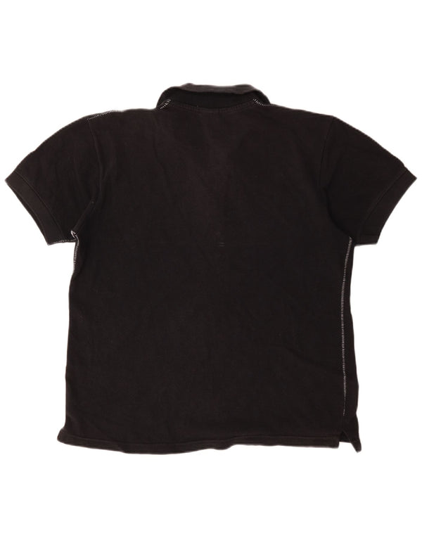 Nike Polo para mujer Reino Unido 10/12 Mediano Negro Algodón