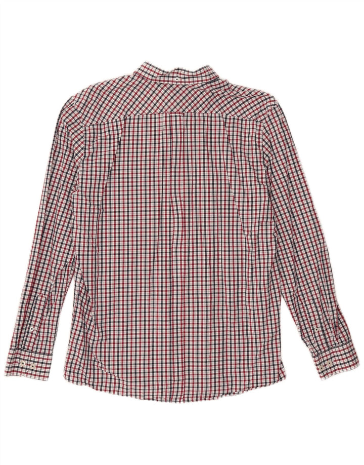 Camisa Ben Sherman Hombre Grande Algodón Cuadros Multicolores