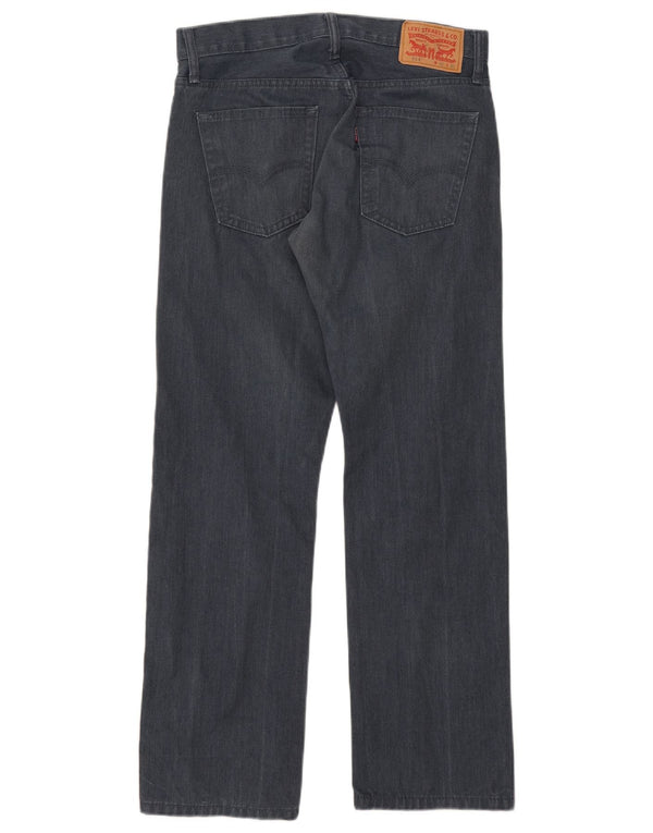 Levi's Hombre 514 Pantalones Casuales Rectos W32 L30 Algodón Azul Marino