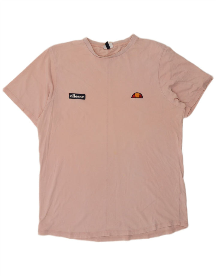 Ellesse Camiseta Hombre Top XL Rosa Algodón