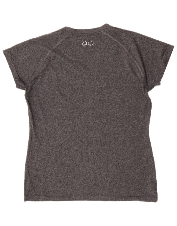 Under Armour Camiseta Heat Gear para mujer Top UK 10 Small Grey