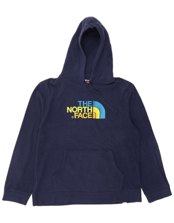 The North Face Jersey De Polar Con Capucha Gráfico Hombre XL Azul Marino