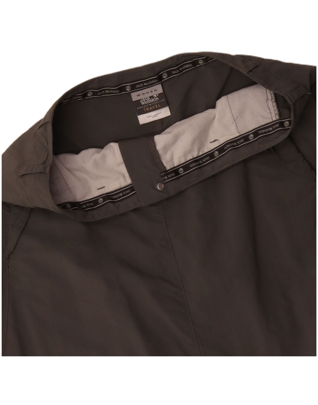 Jack Wolfskin Maxifalda de viaje para mujer UK 12/14 Medium W32 Poliamida gris