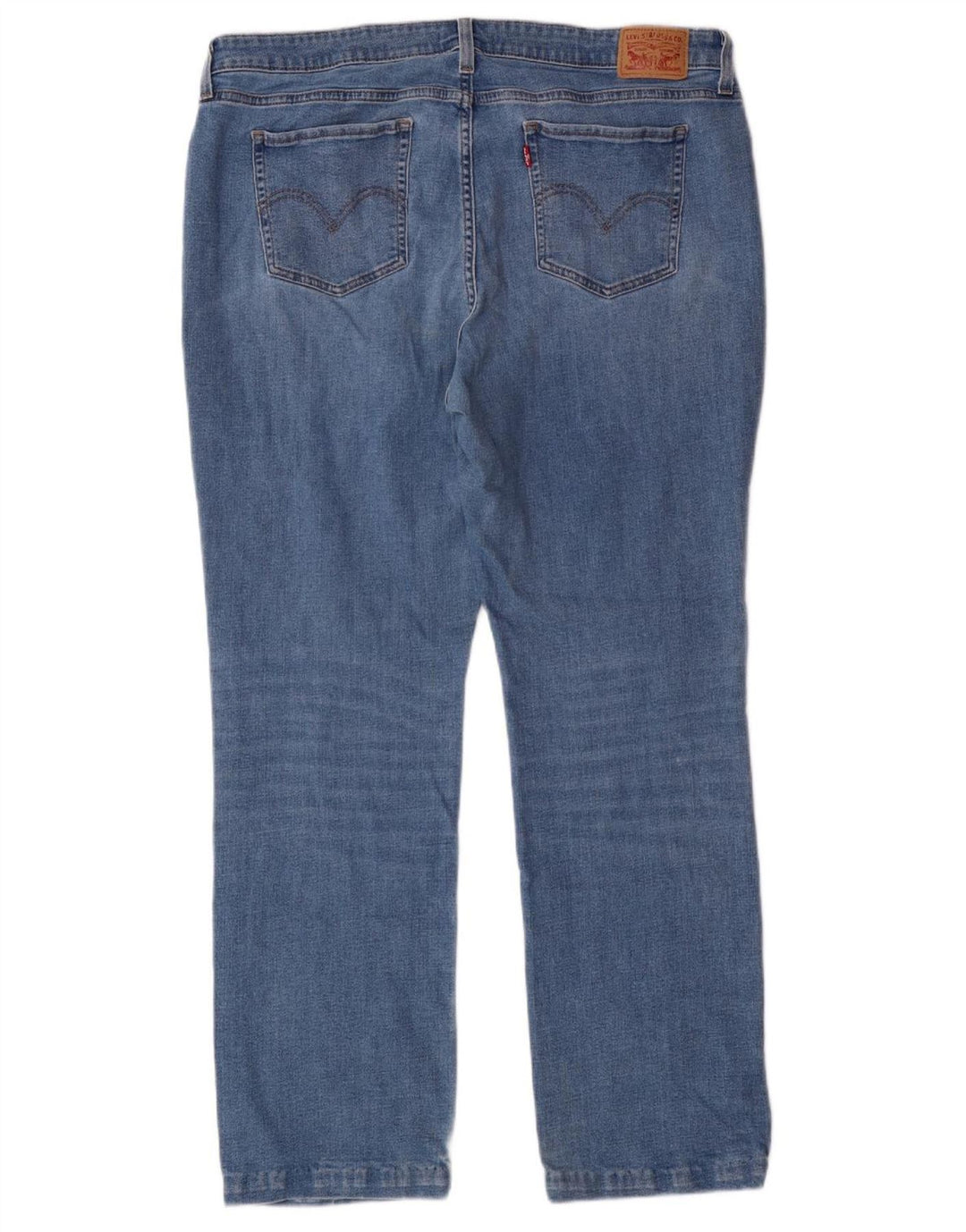 LEVI'S Jeans rectos de ajuste clásico 414 para mujer US 20 3XL W40 L30 Algodón azul