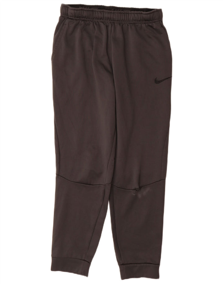 Nike Hombre Dri Fit Chándal Pantalones Joggers Grande Gris Poliéster