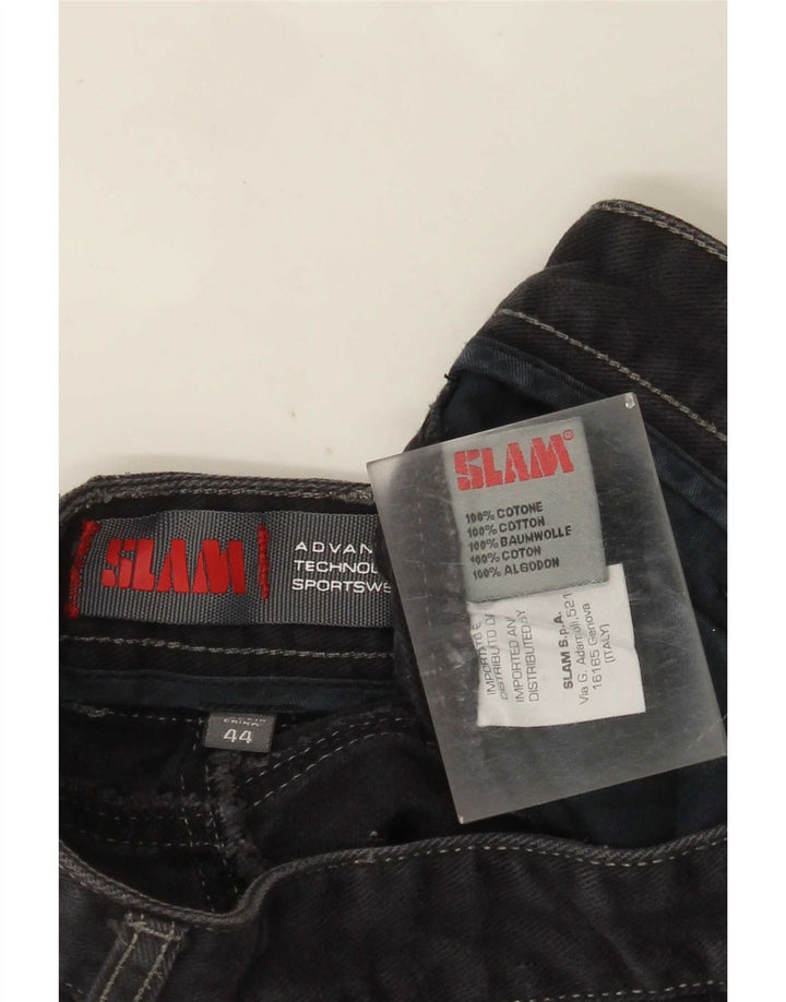 Vaqueros rectos para mujer Slam IT 44 Medium W30 L33 Algodón gris