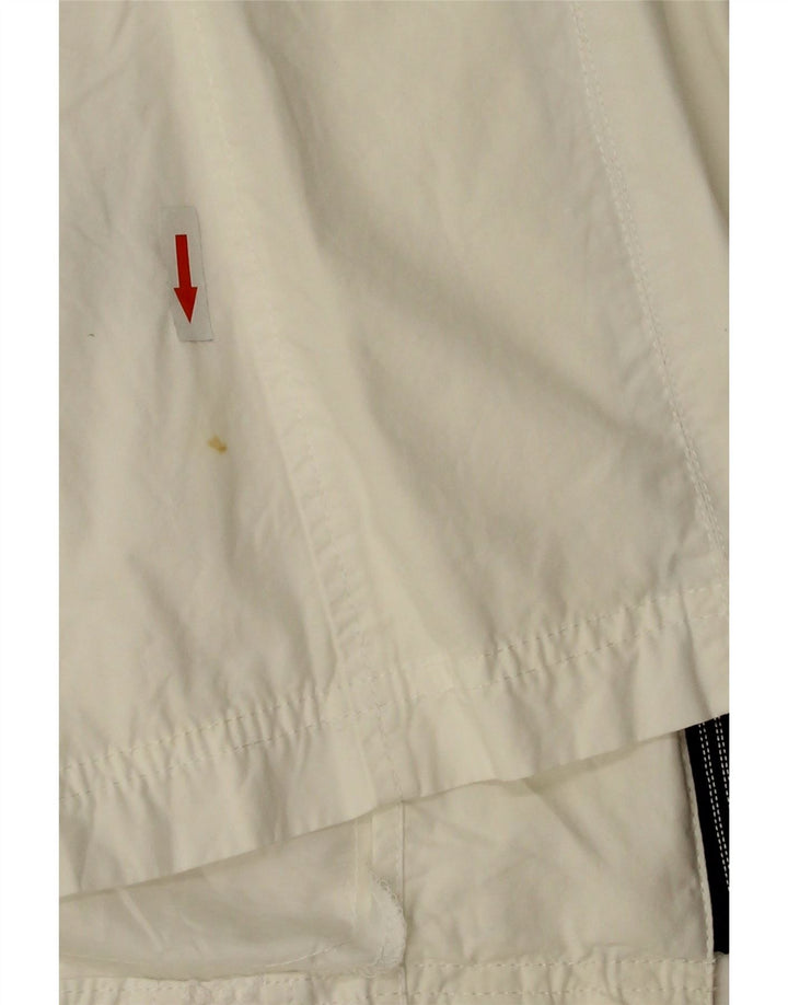 Canda Chaqueta impermeable para mujer EU 48 2XL Blanco Poliéster